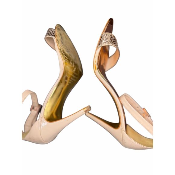 Ted Baker Gold and Light Pink Heels- size 40 - Picture 2 of 6